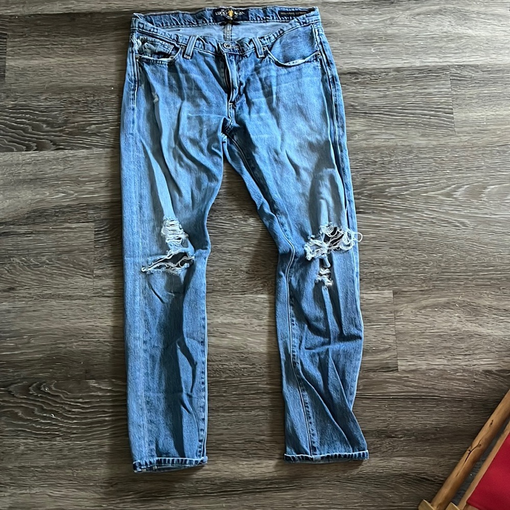 Lucky brand jeans- sienna slim boyfriend, size 4/27